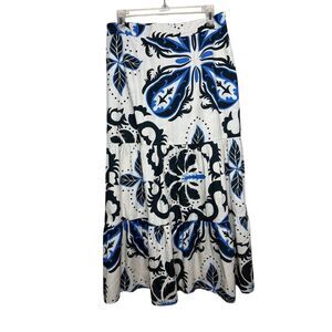 Maude Vivante Ada Tiered Maxi Skirt Sz. S